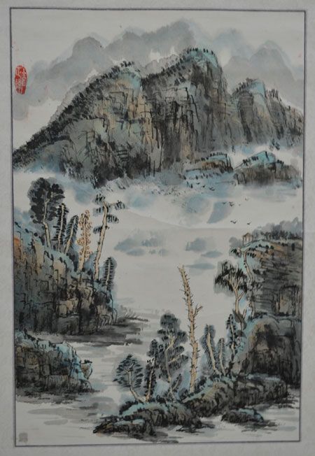 學生國畫作品