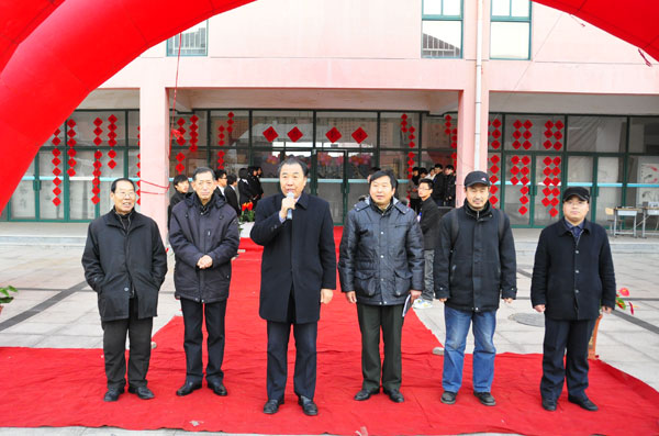學院黨委副書記在開幕式上講話