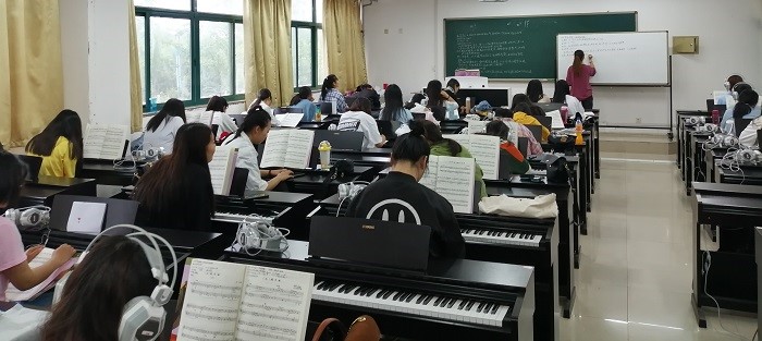 青島黃海學院第二期鋼琴1-5級考級培訓考試圓滿結束