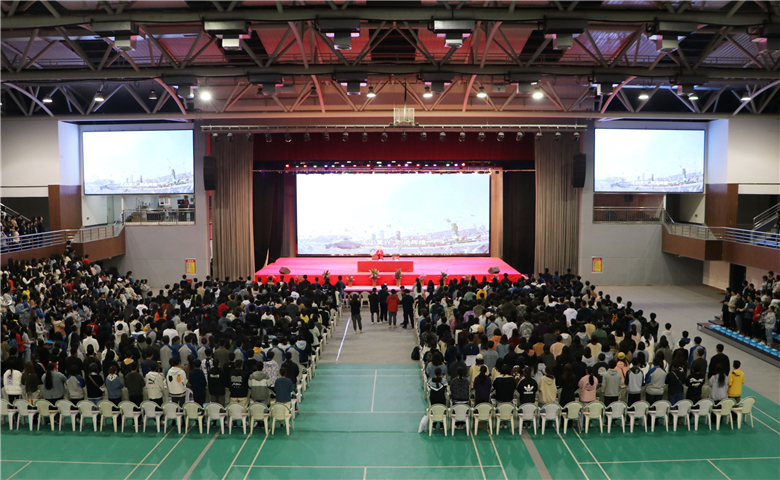 道德大講堂｜“當代孟母”田秀英為黃海學子作“心系家國 筑夢青春”系列報告