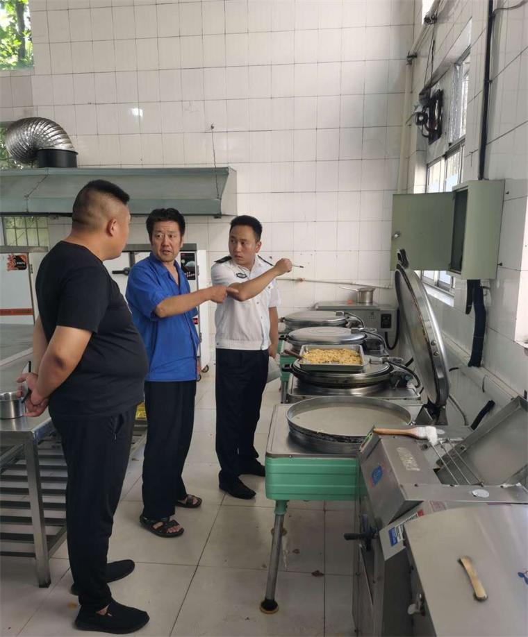 工程訓練中心接受黃島區安監局安全隱患排查