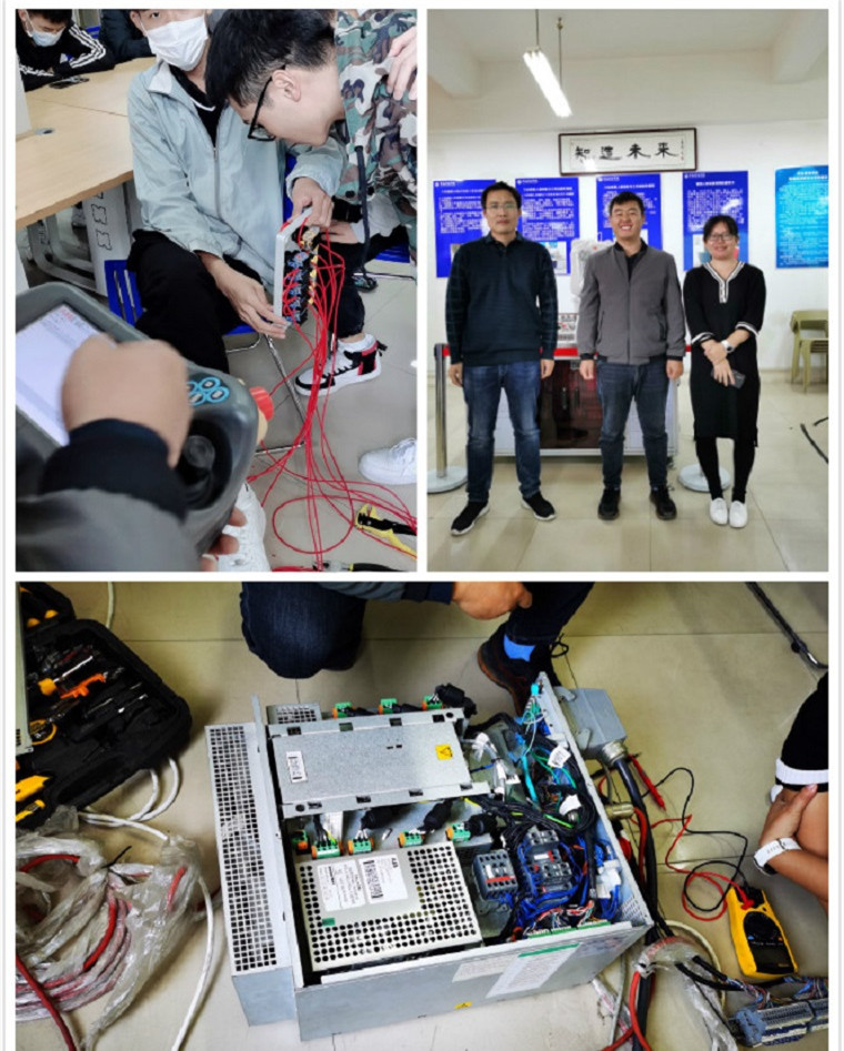 機械工程系邀請工業機器人工程師進課堂                      