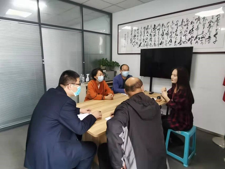 國際商學院領導赴實習單位看望實習學生