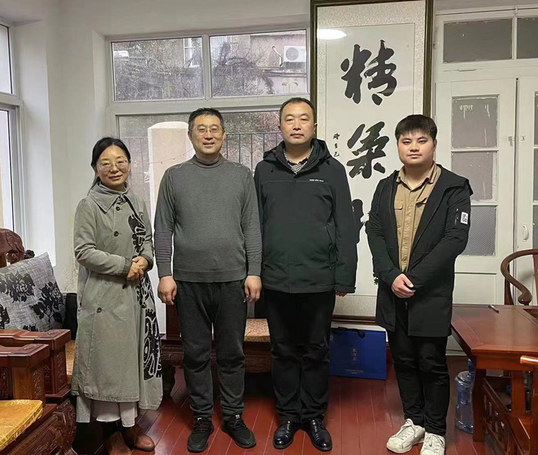 國學院副院長張維霖率隊赴青島拜訪鄭博遠教授