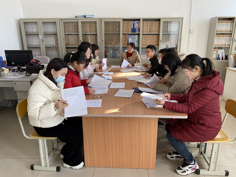 智能制造學院組織期初教學材料檢查