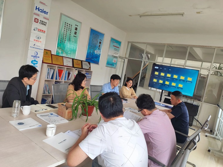 智能制造學院赴企業走訪調研