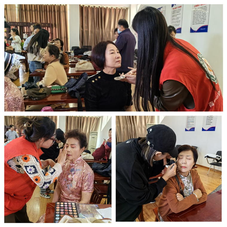 我校老年大學聯合青島地鐵集團運營中心開展重陽節公益攝影活動