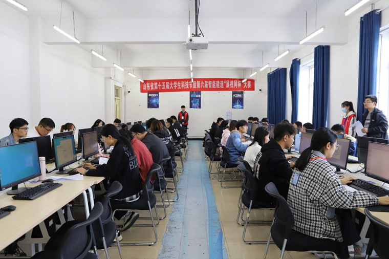 我校在山東省第十五屆大學生科技節暨第六屆智能建造“展視網杯”大賽斬獲佳績