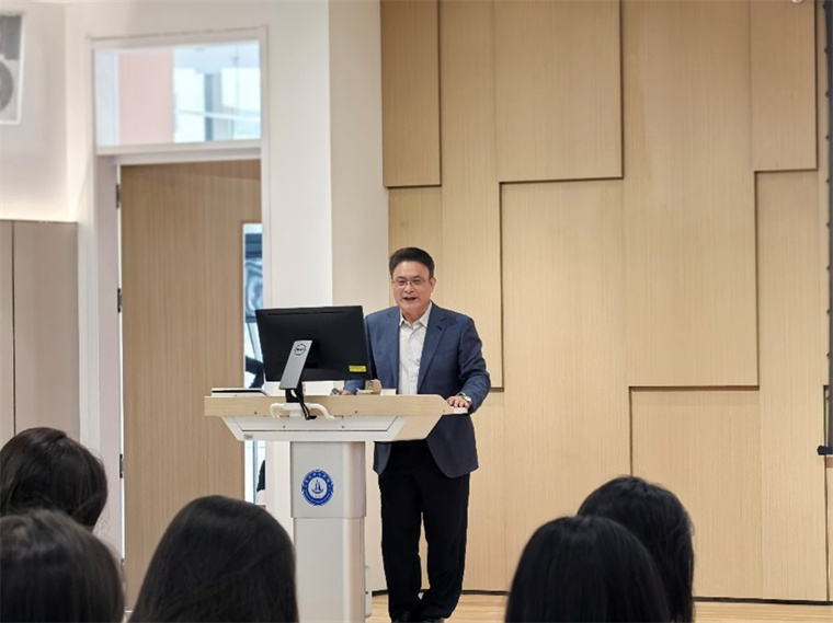 中國海洋大學馬勇教授來校做《中國海洋教育新進展》專題講座