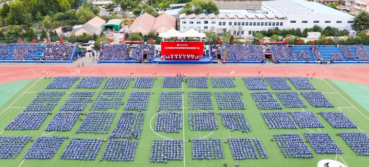 氣場全開！見證黃海學子軍訓高光時刻