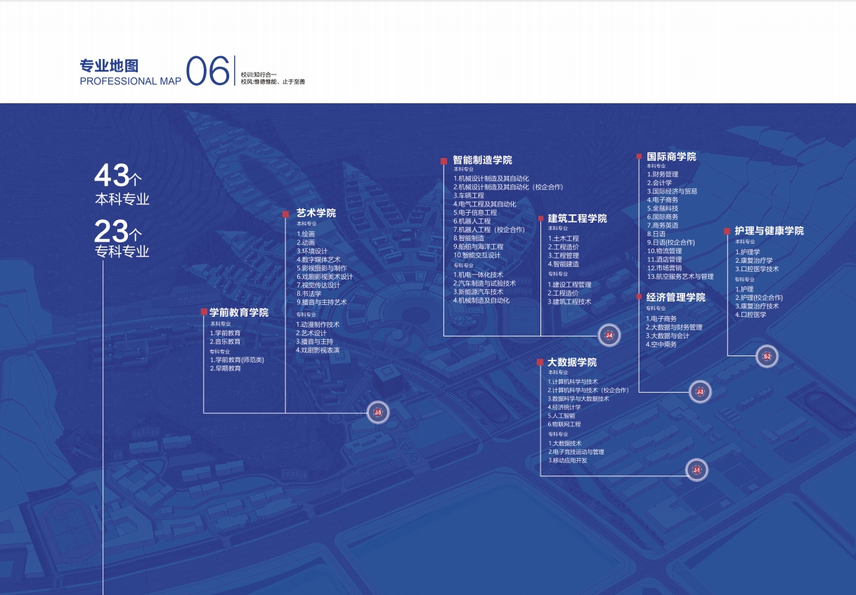 2023年青島黃海學院宣傳冊