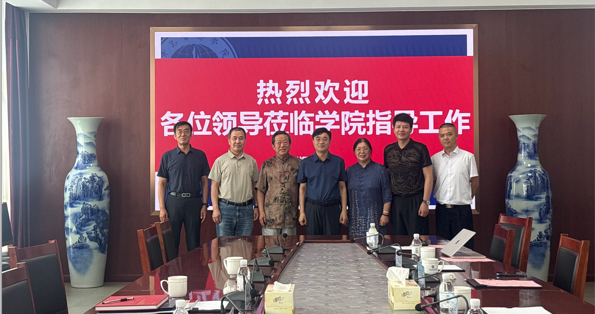 紐約電影學院來我校參觀訪問